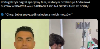 WOW! Oto GEST Cristiano Ronaldo w stronę chłopca, który przeżył trzęsienie ziemi!